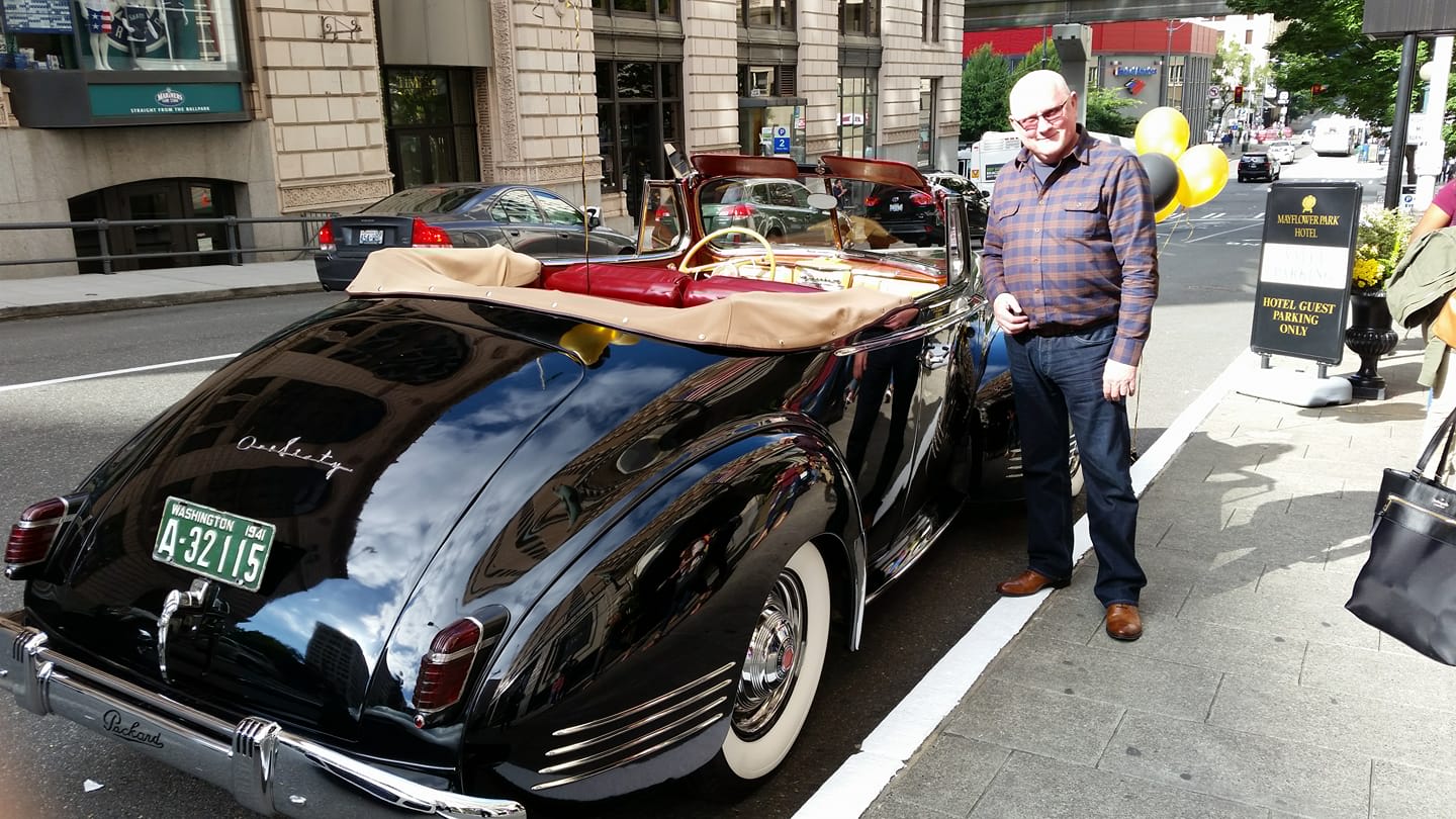 Neil And 1941 Packard